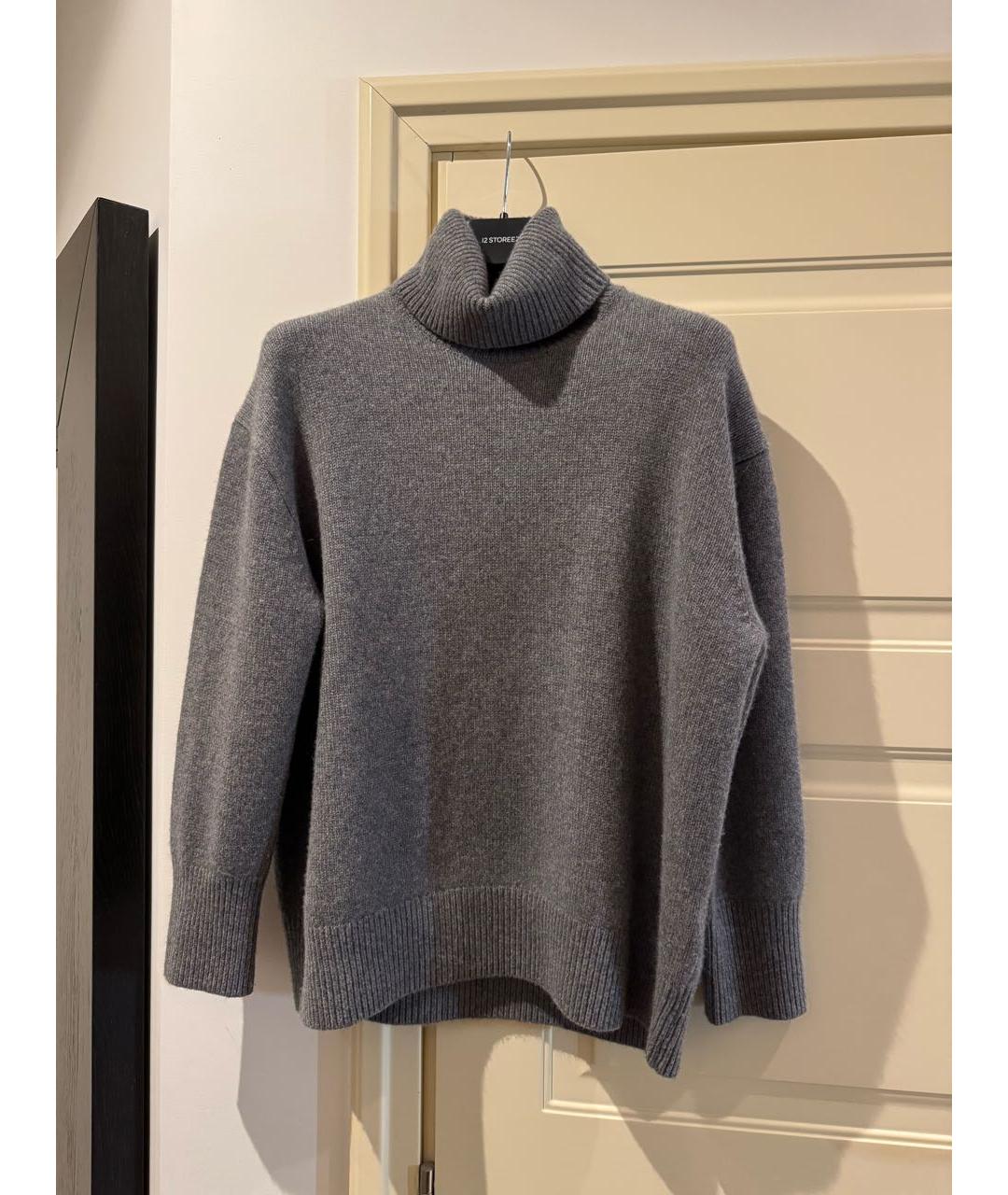 12 STOREEZ Антрацитовый кашемировый джемпер / свитер, фото 2