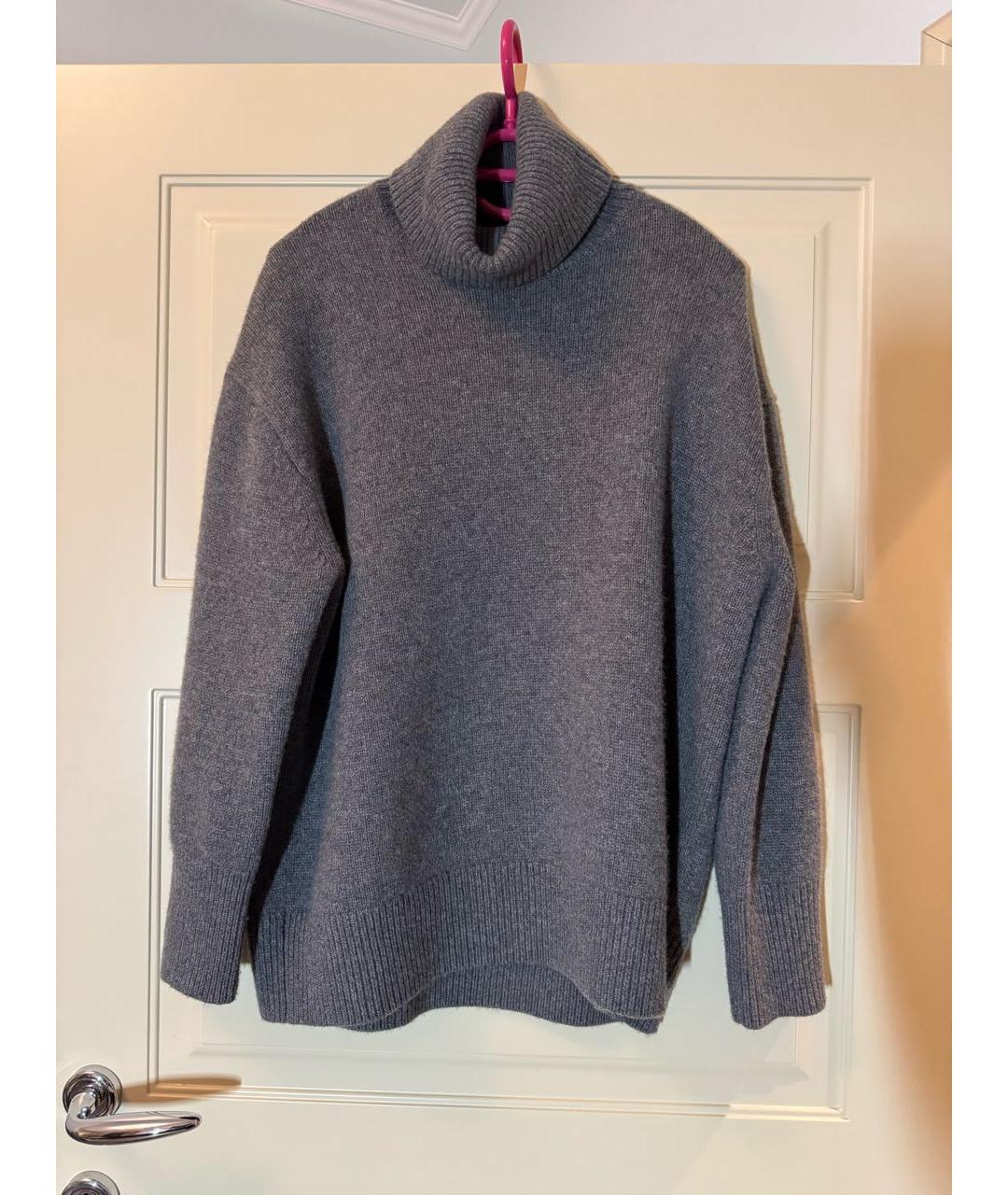 12 STOREEZ Антрацитовый кашемировый джемпер / свитер, фото 5