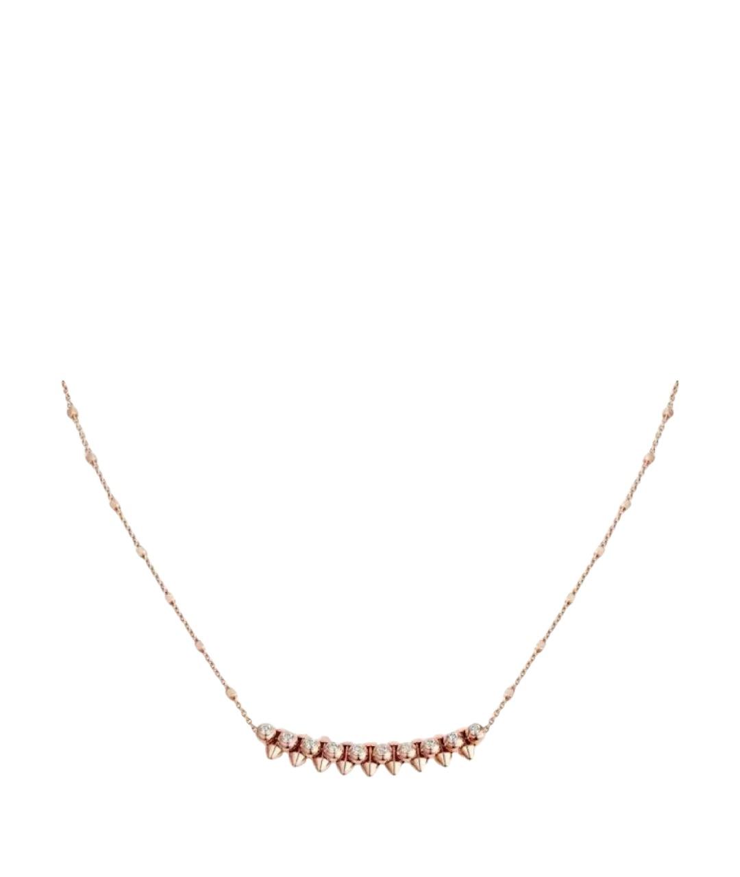 CARTIER Золотое колье из розового золота, фото 1