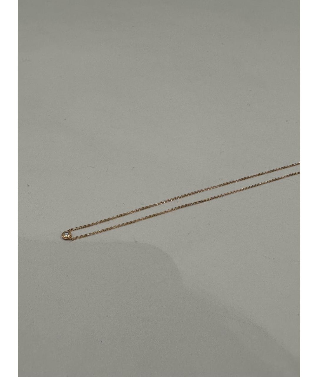 CARTIER Золотое колье из розового золота, фото 3