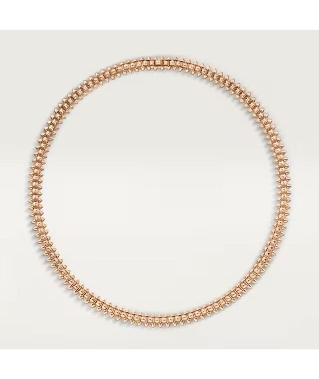 CARTIER Золотое колье из розового золота, фото 5