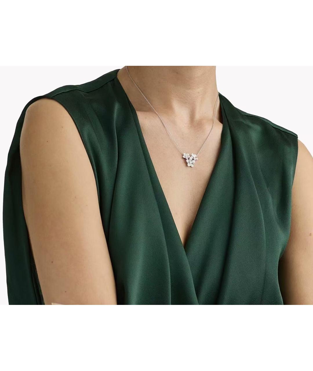 GRAFF Серебряное колье из белого золота, фото 4