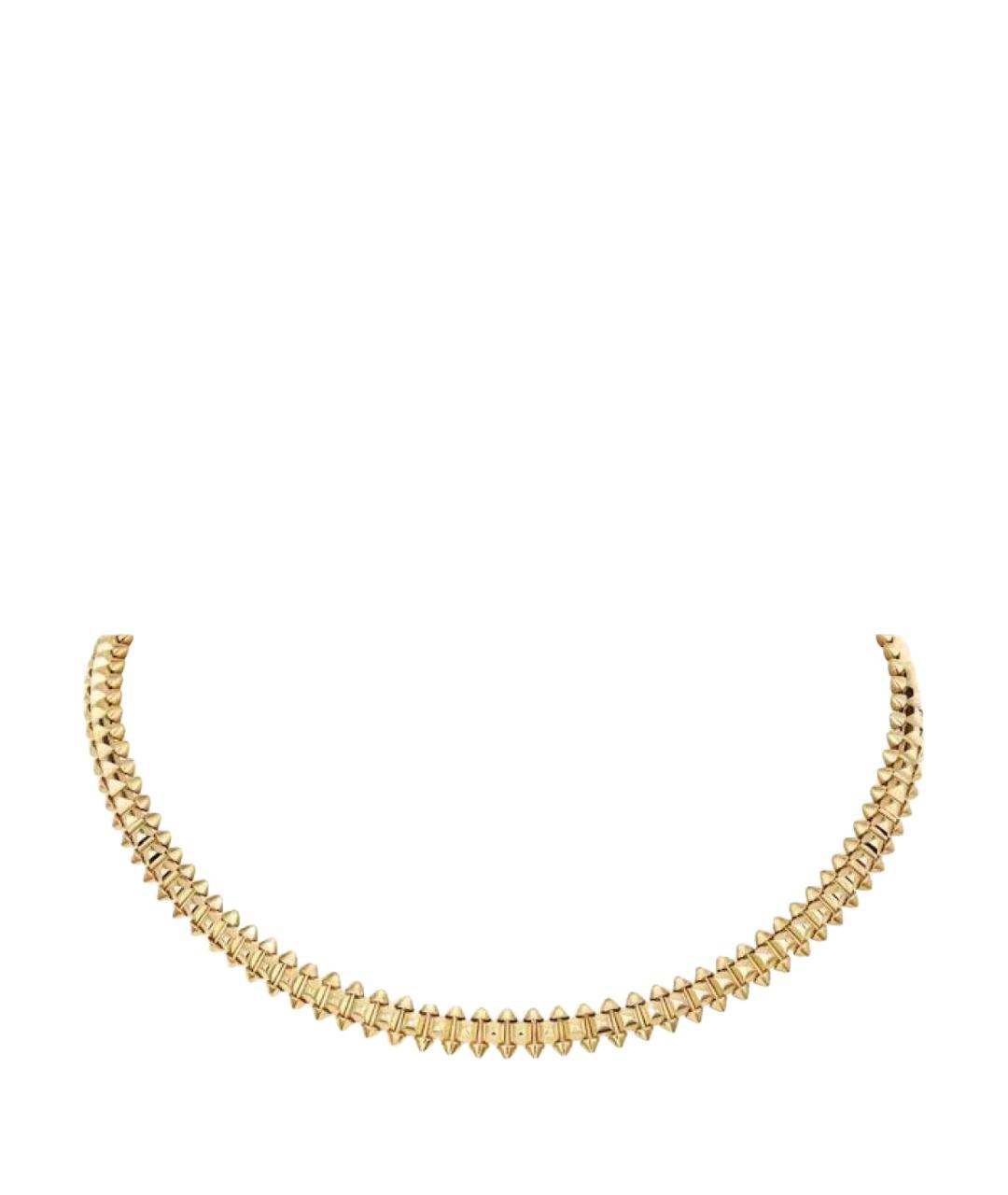 CARTIER Золотое колье из желтого золота, фото 1