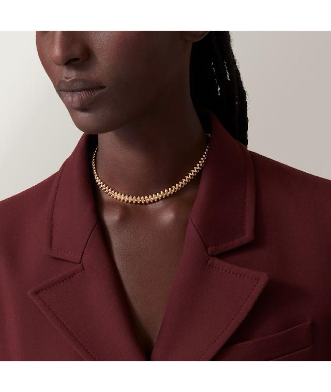 CARTIER Золотое колье из желтого золота, фото 2