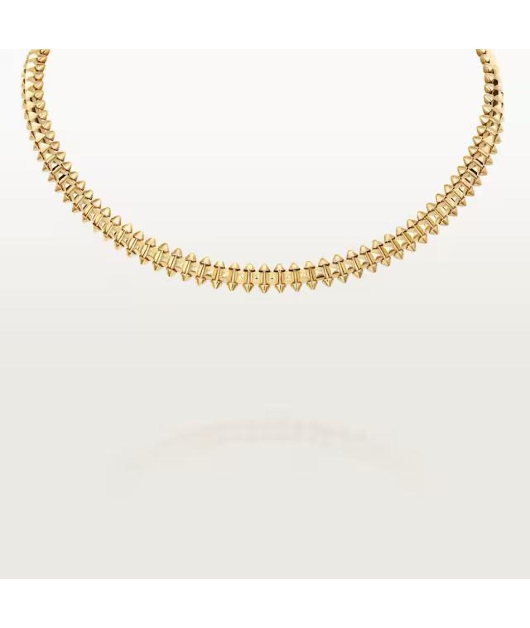 CARTIER Золотое колье из желтого золота, фото 5