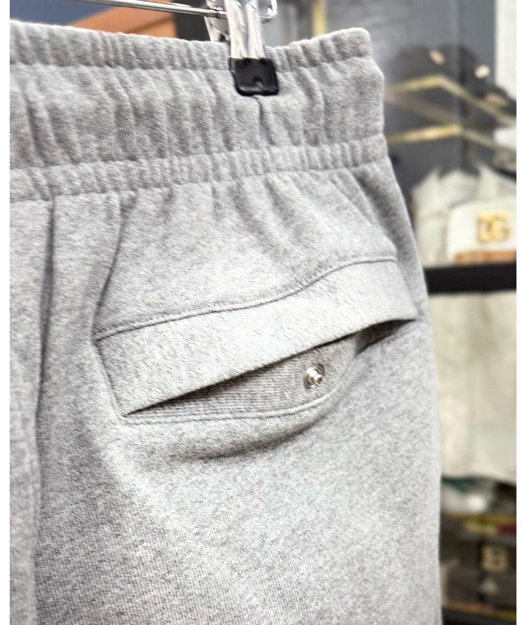 JORDAN Серый хлопковый спортивный костюм, фото 5