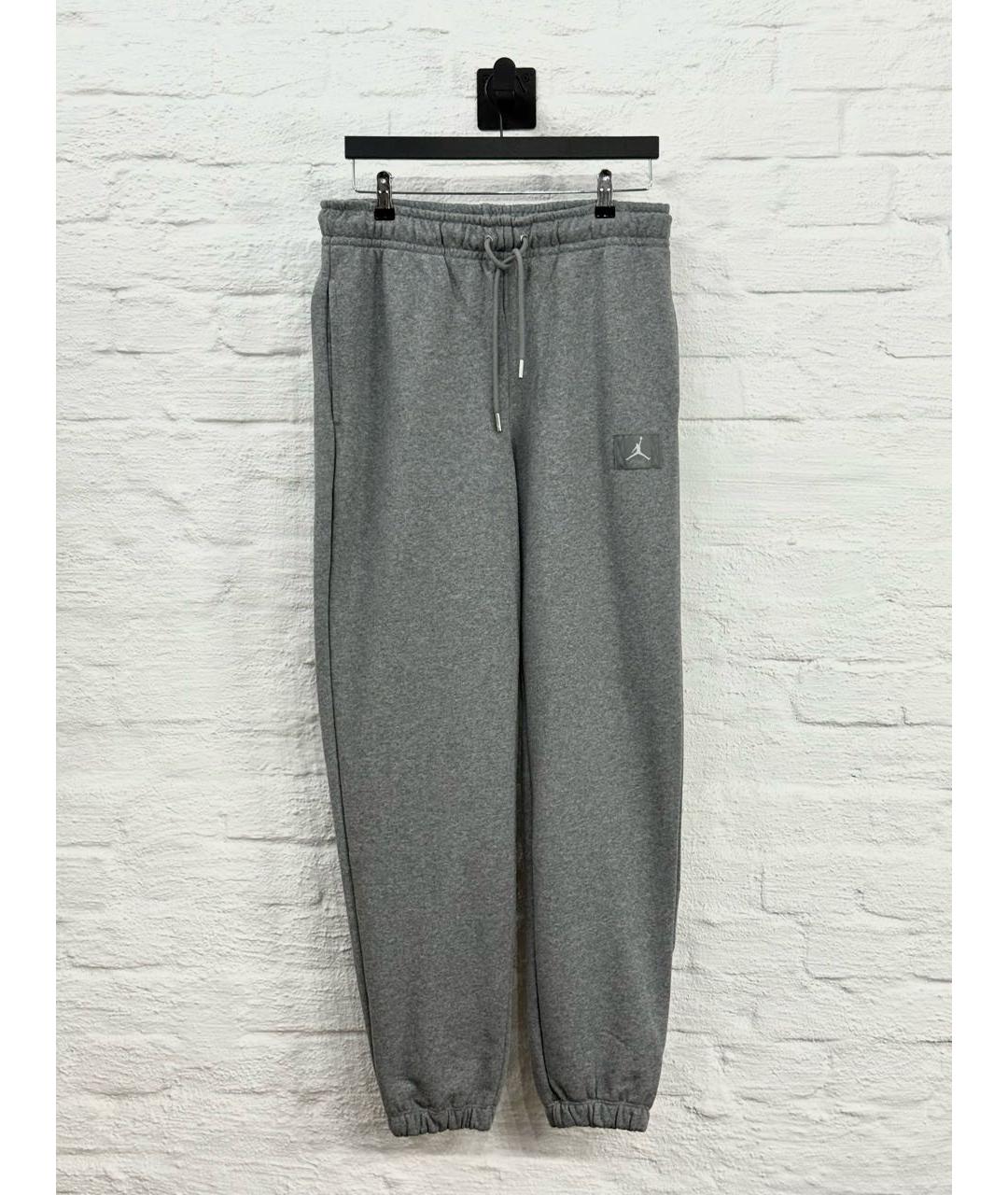 JORDAN Серый хлопковый спортивный костюм, фото 6