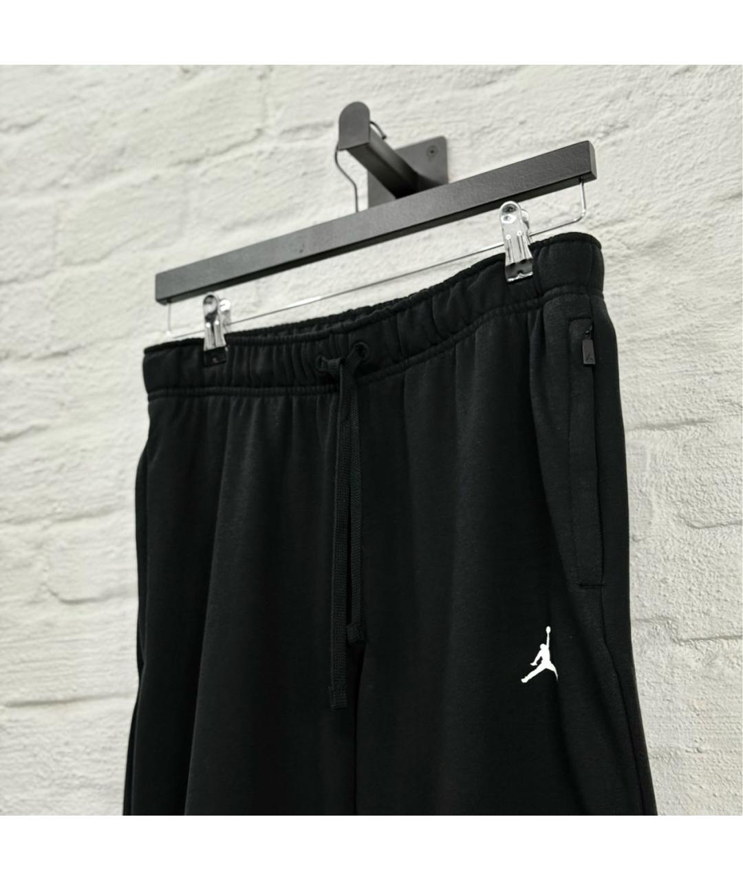 JORDAN Черный хлопковый спортивный костюм, фото 2