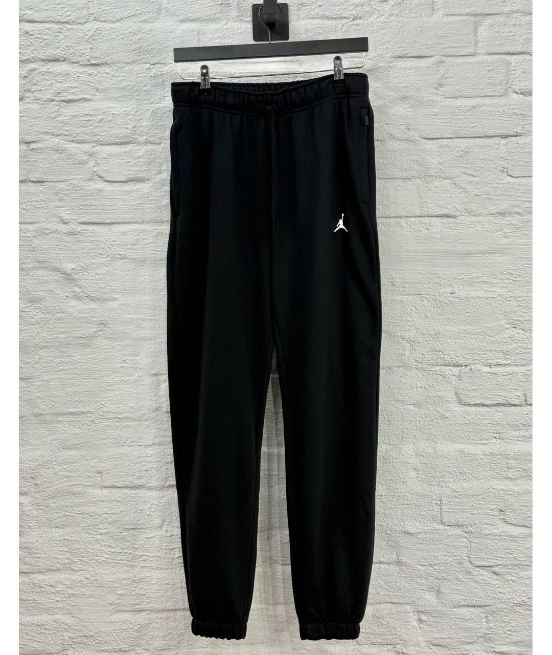 JORDAN Черный хлопковый спортивный костюм, фото 5