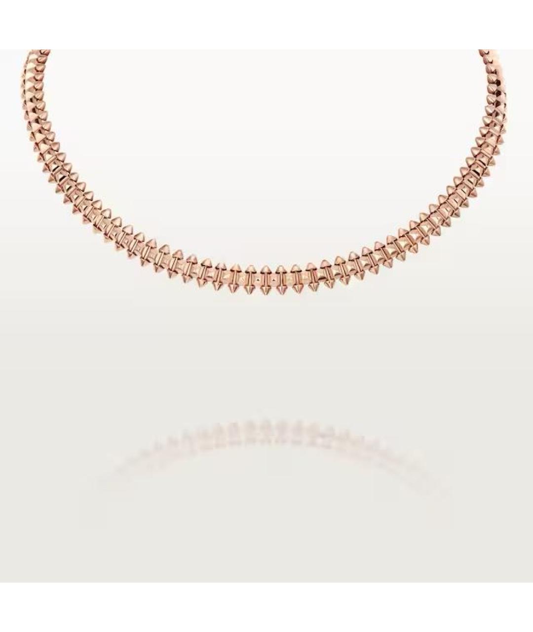 CARTIER Золотое колье из розового золота, фото 4