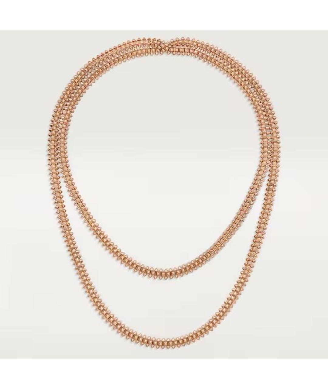 CARTIER Золотое колье из розового золота, фото 6