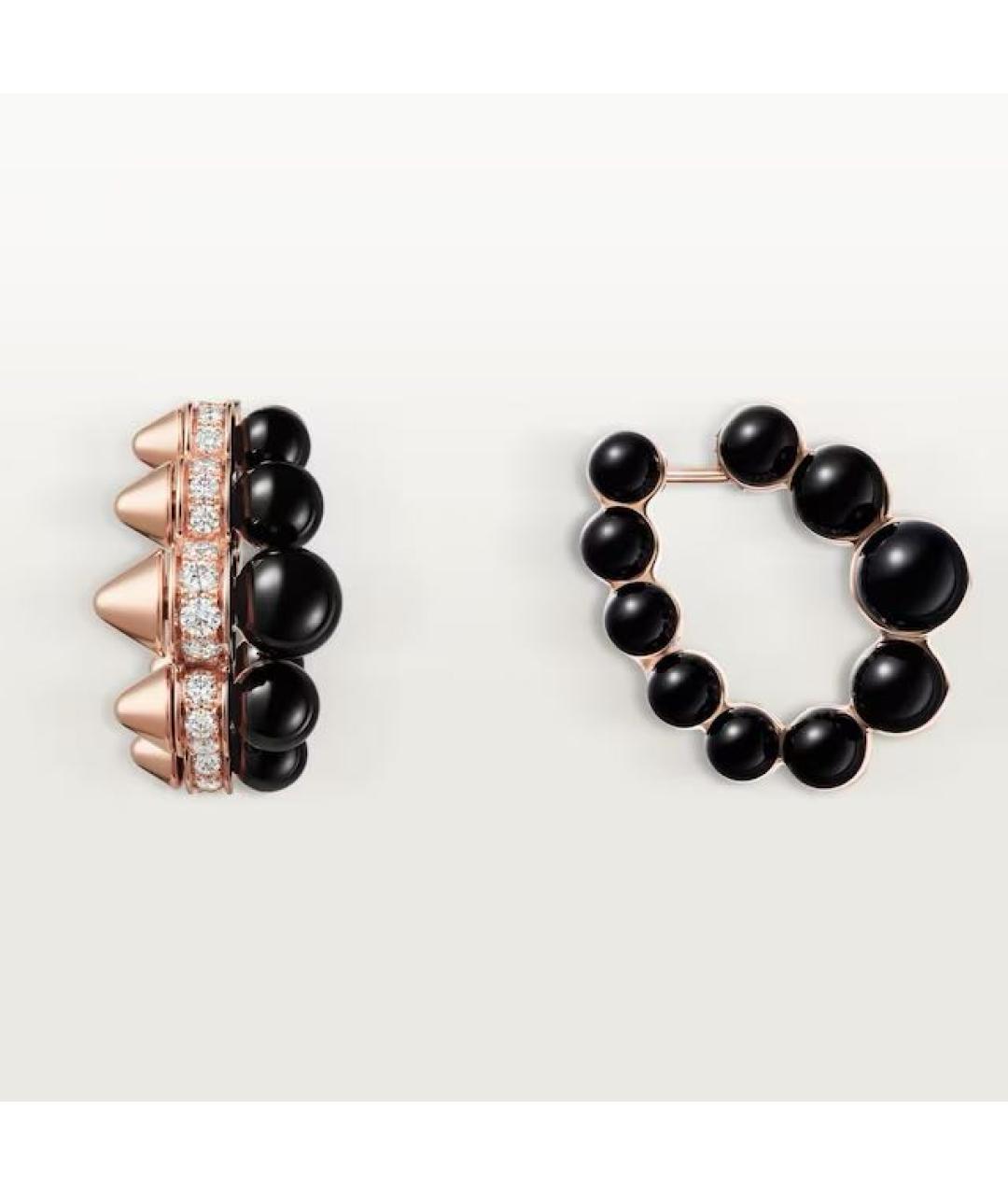 CARTIER Золотые серьги из розового золота, фото 4