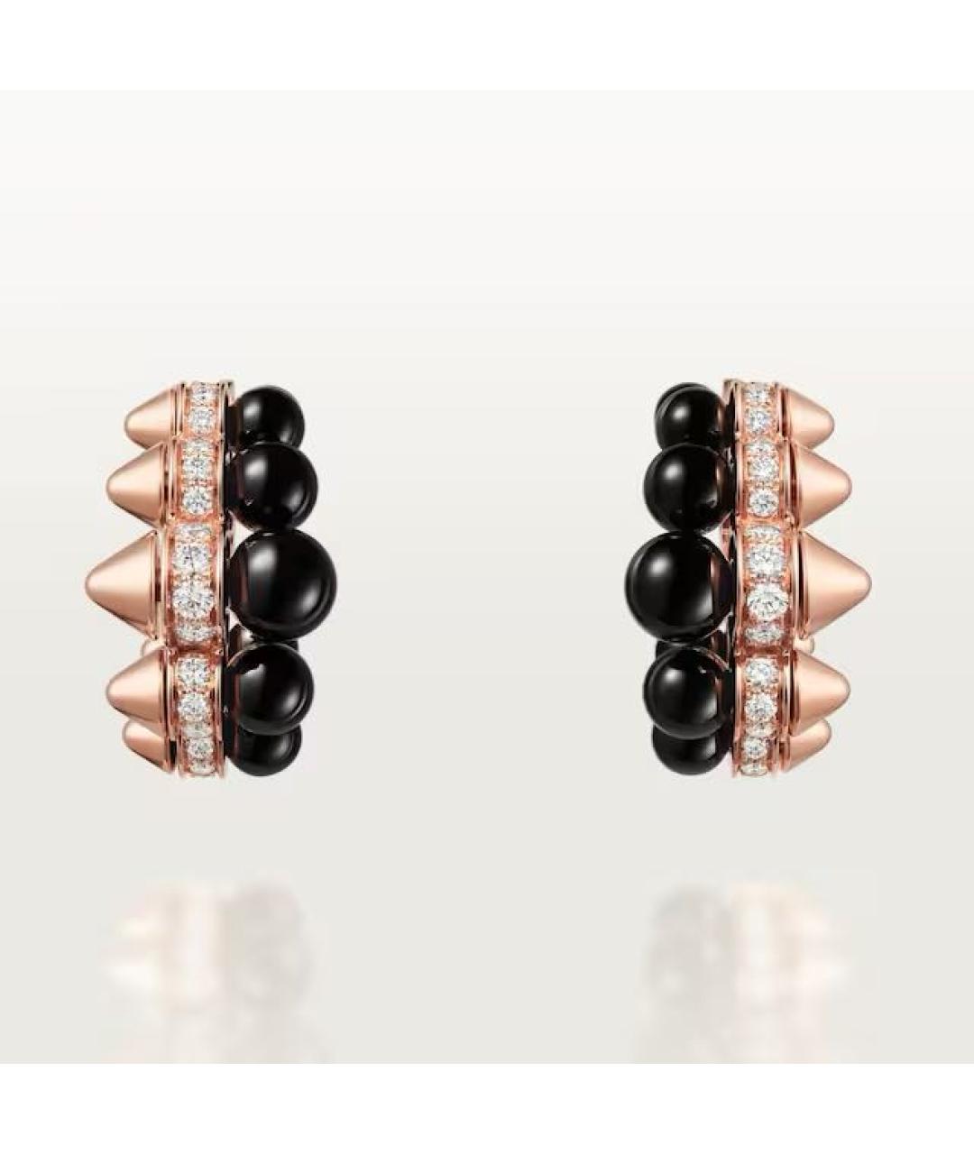 CARTIER Золотые серьги из розового золота, фото 6