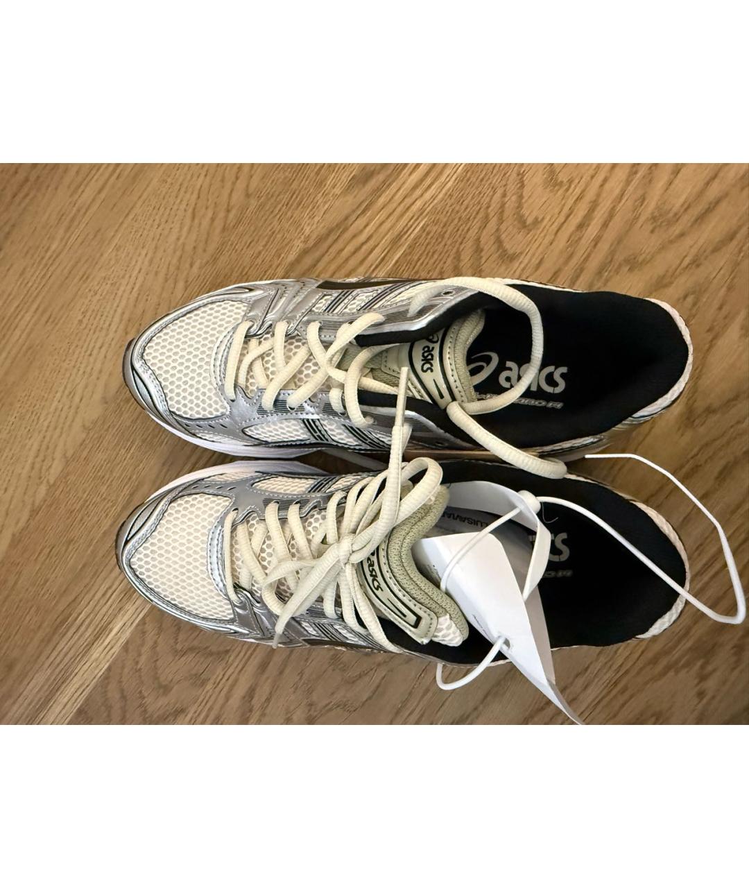 ASICS Бежевые текстильные кроссовки, фото 2