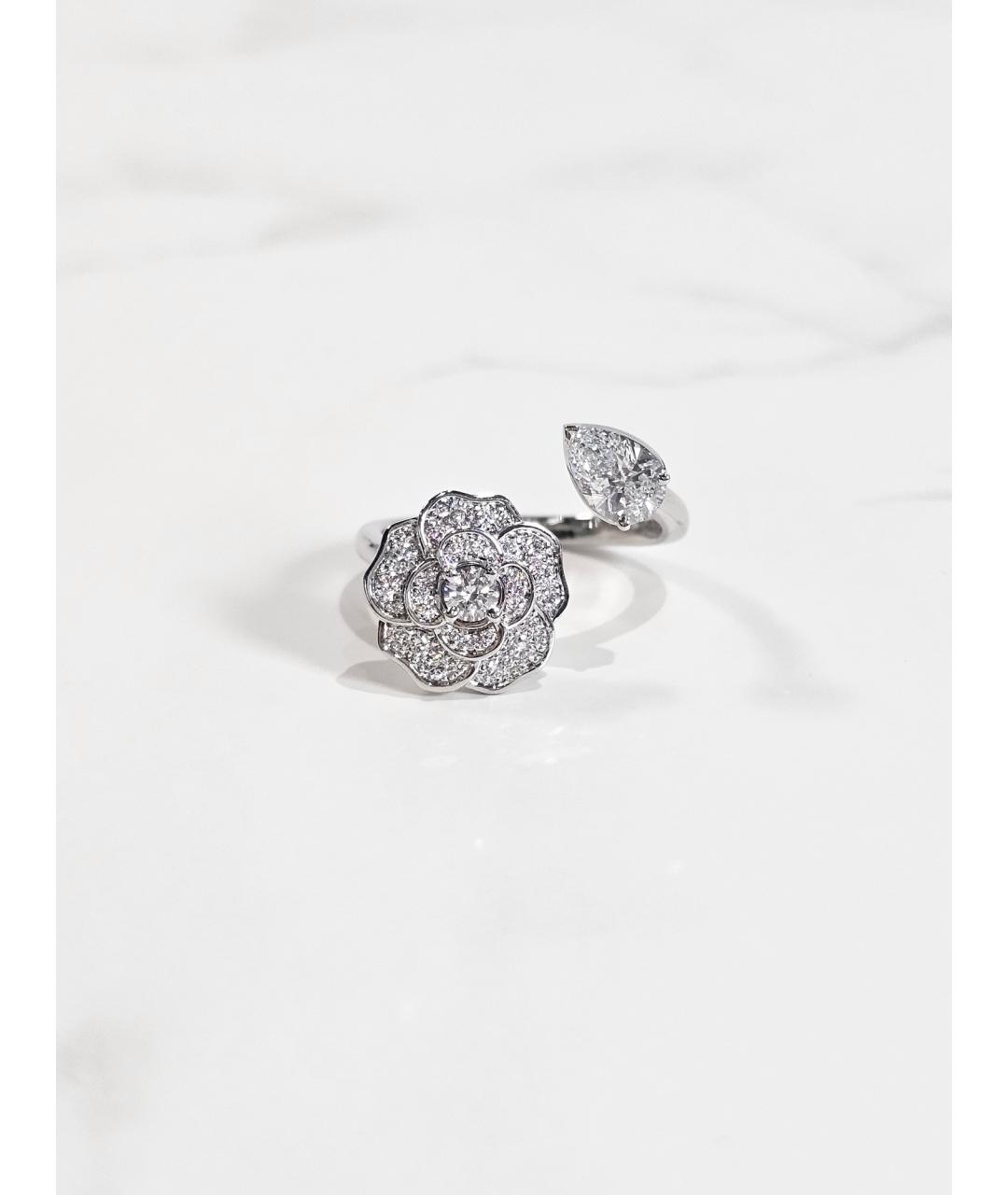 CHANEL Серебряное кольцо из белого золота, фото 2