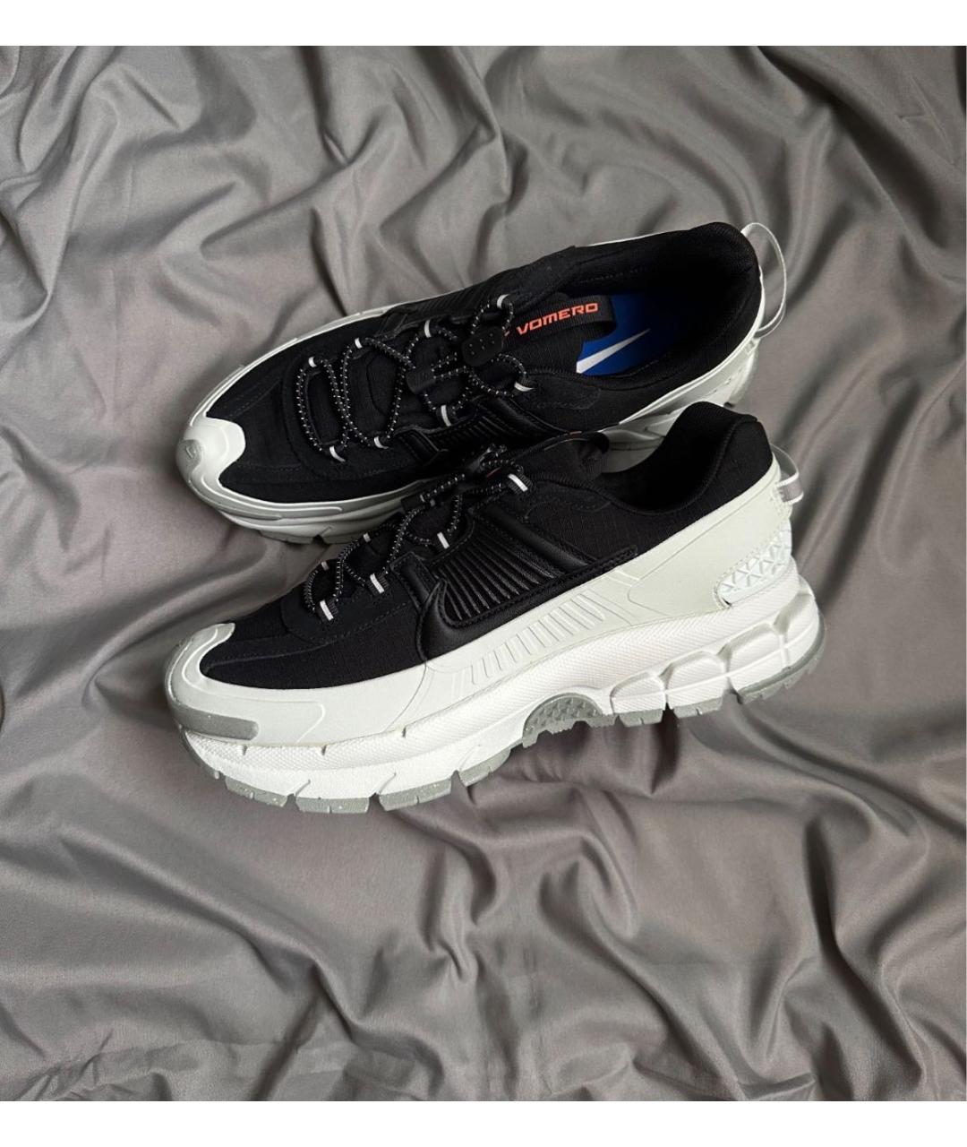 NIKE Черные низкие кроссовки / кеды, фото 2