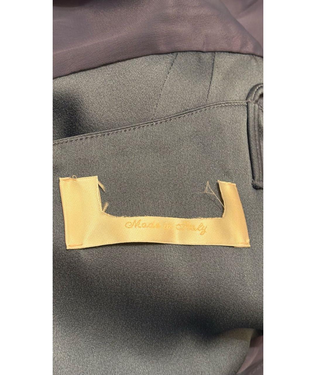 MAX MARA Голубое ацетатное вечернее платье, фото 5