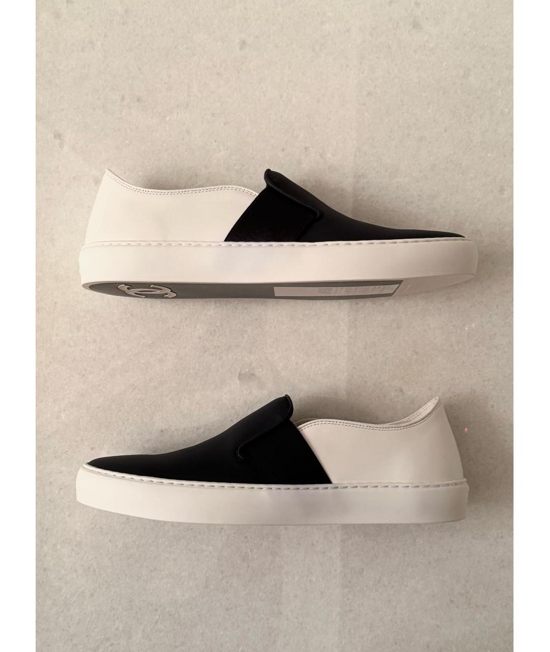 CHANEL Мульти кожаные слипоны, фото 5