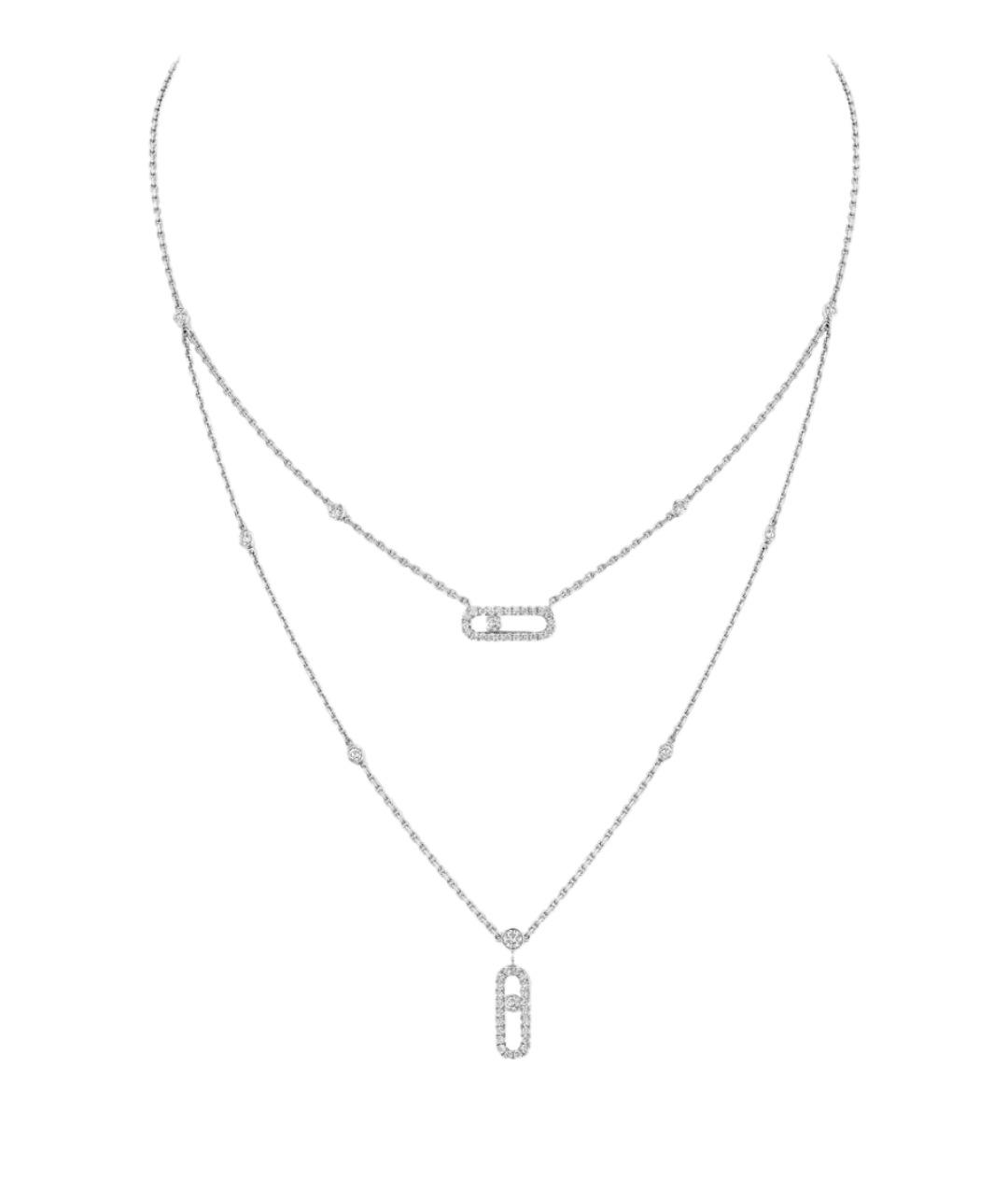 MESSIKA Серебряное колье из белого золота, фото 1