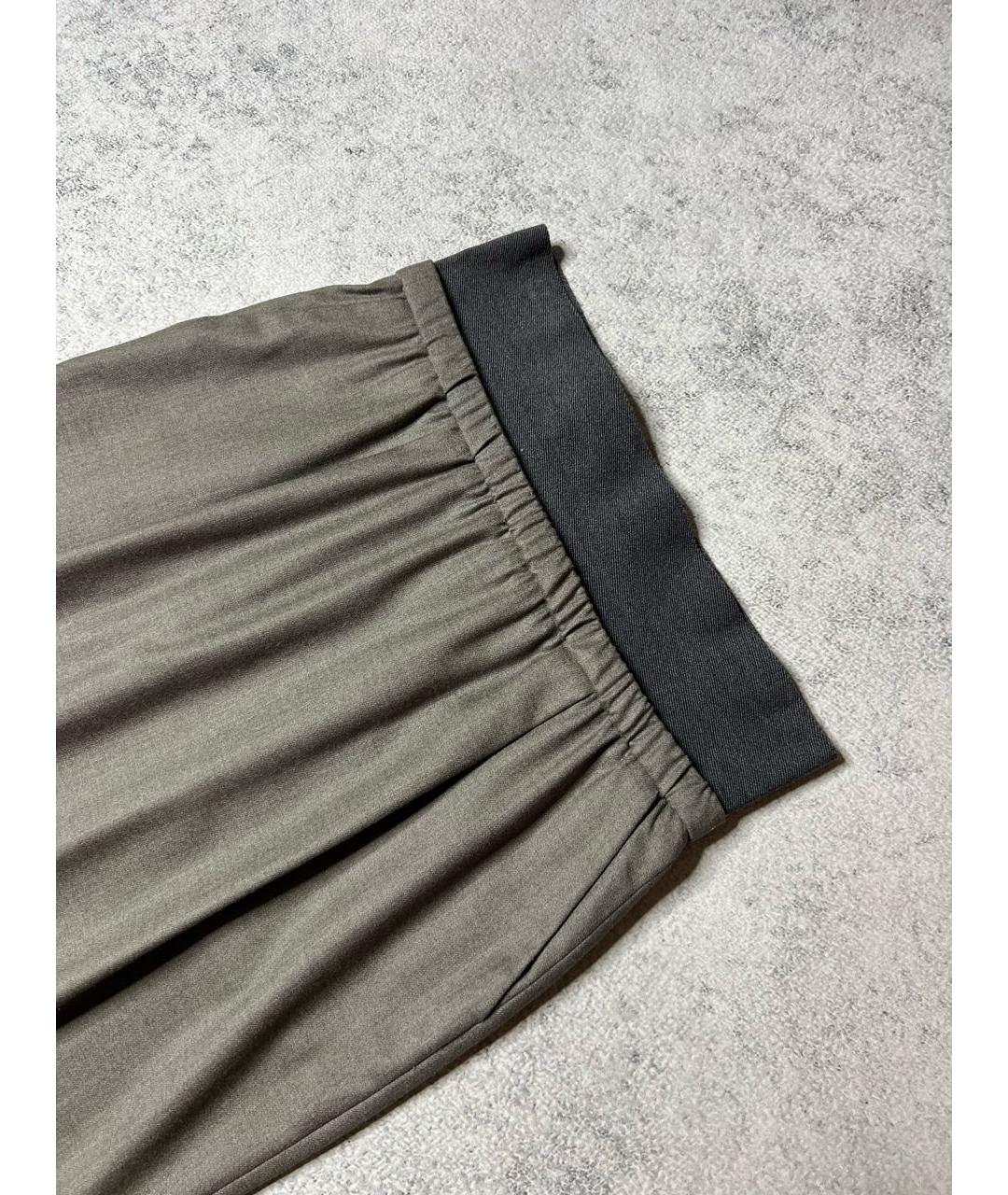 FABIANA FILIPPI Серая шерстяная юбка миди, фото 2