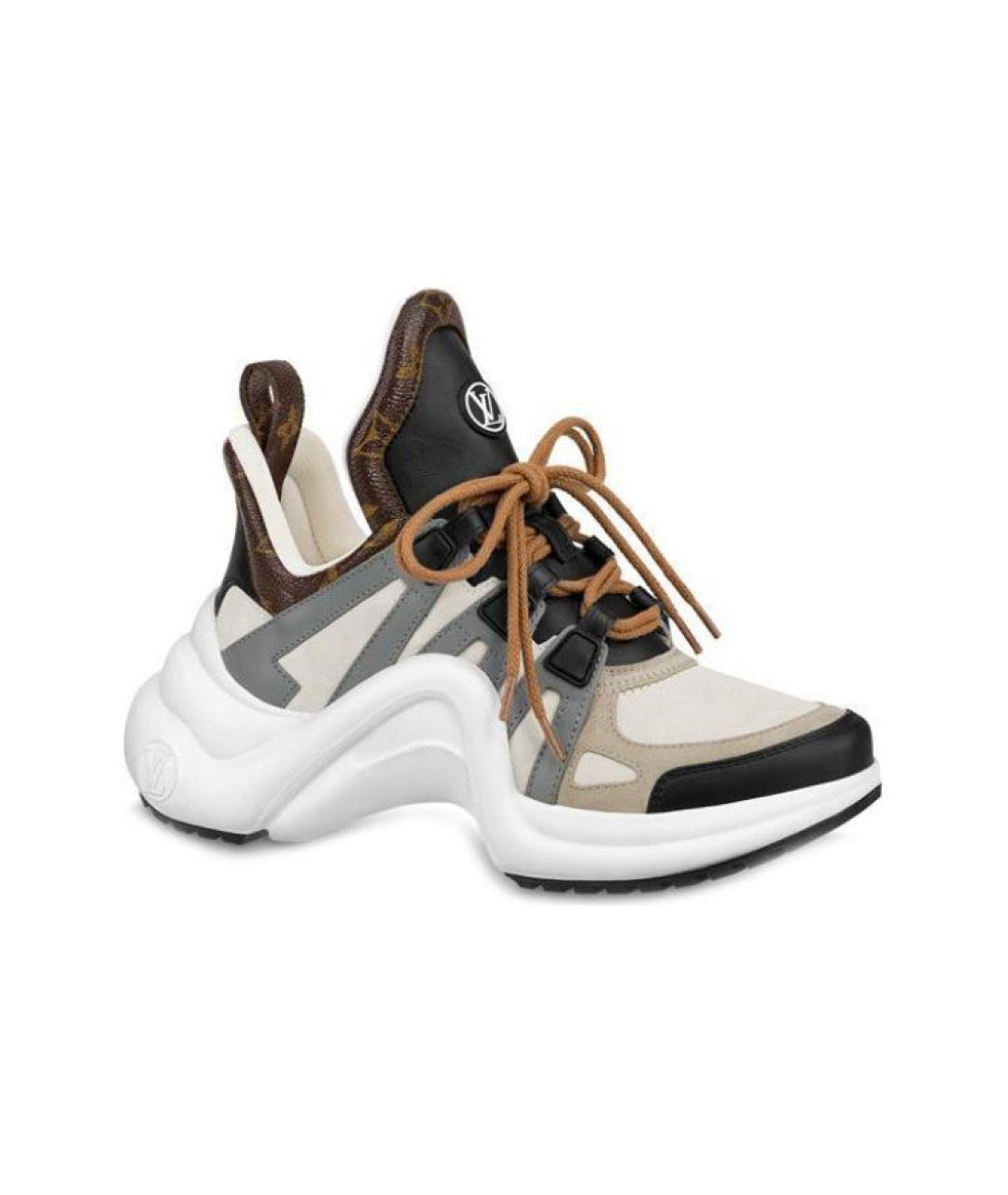 LOUIS VUITTON Кожаные кроссовки, фото 1