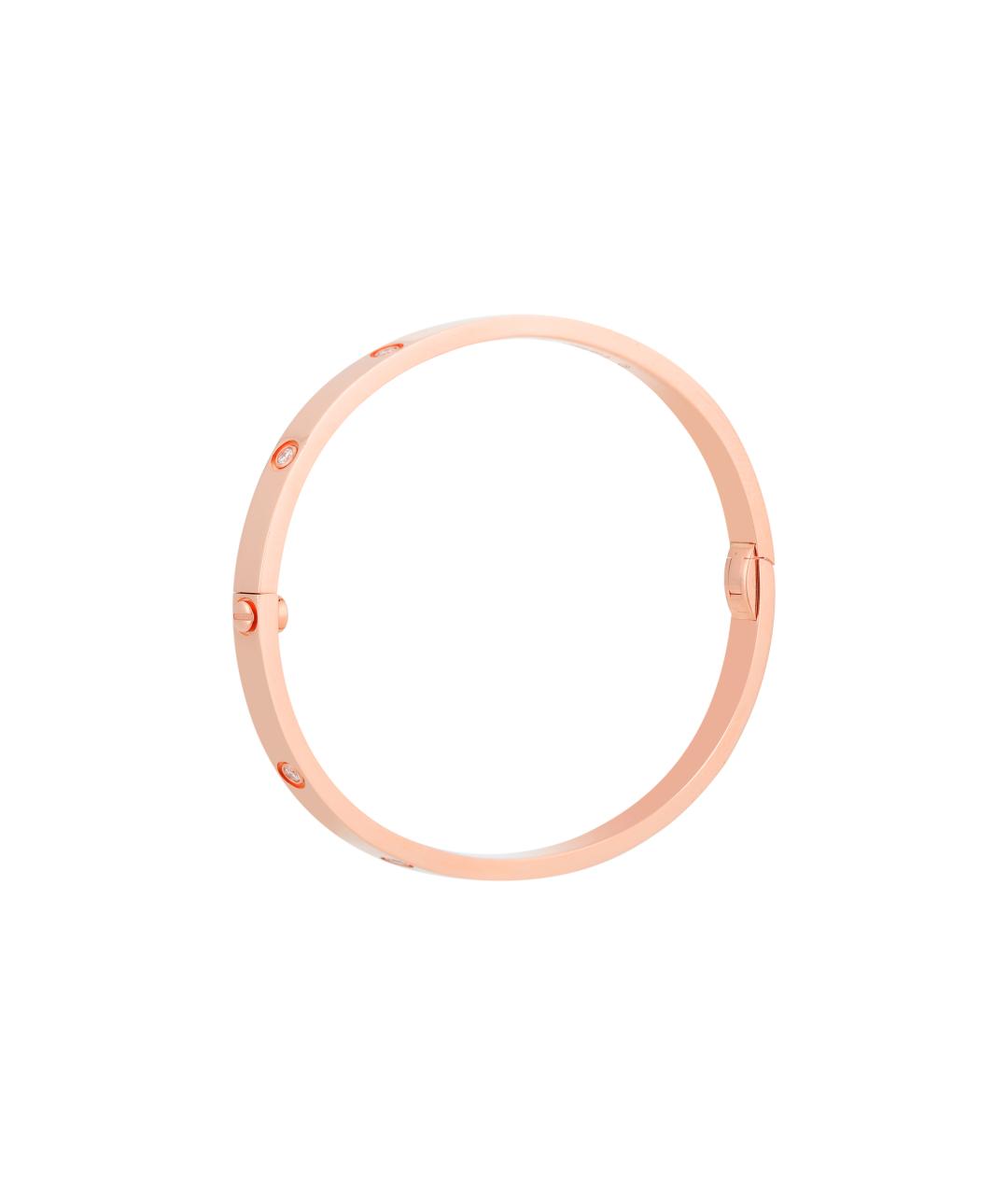 CARTIER Розовый браслет из розового золота, фото 4