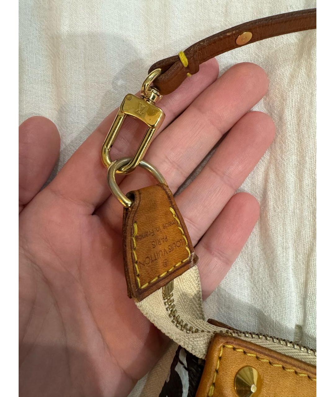 LOUIS VUITTON Мульти кожаная сумка с короткими ручками, фото 4