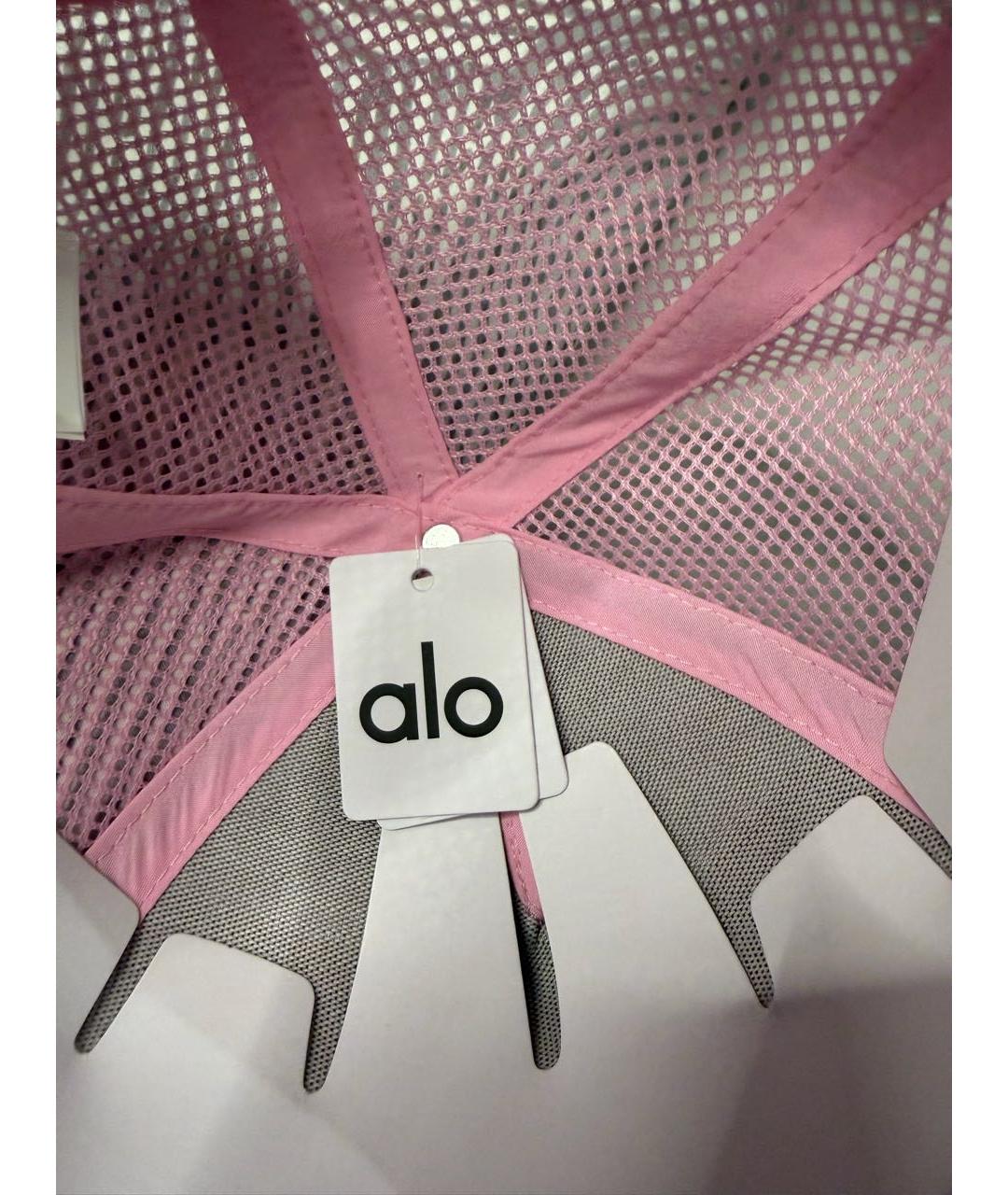 ALO YOGA Розовая кепка, фото 5