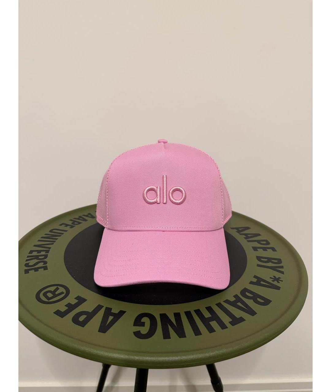 ALO YOGA Розовая кепка, фото 7