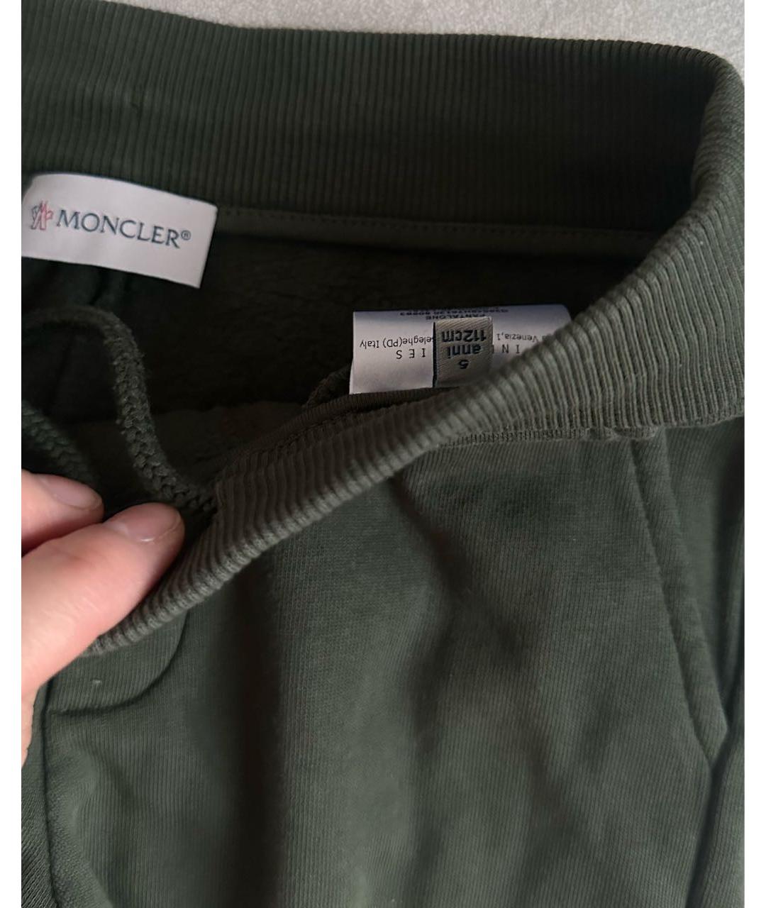 MONCLER Хаки хлопковый комплект, фото 7