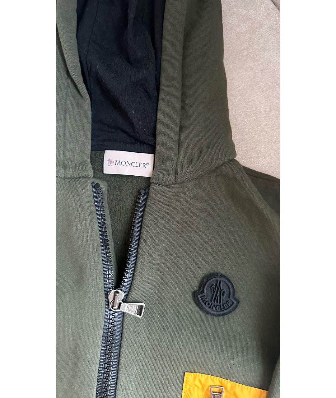 MONCLER Хаки хлопковый комплект, фото 5