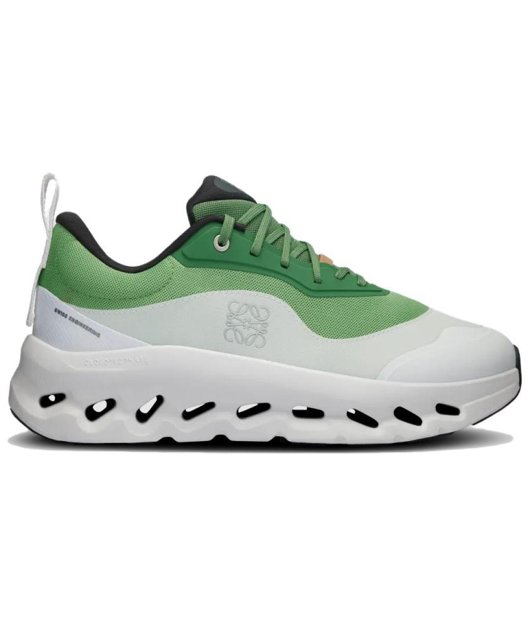 ON Зеленые низкие кроссовки / кеды, фото 1