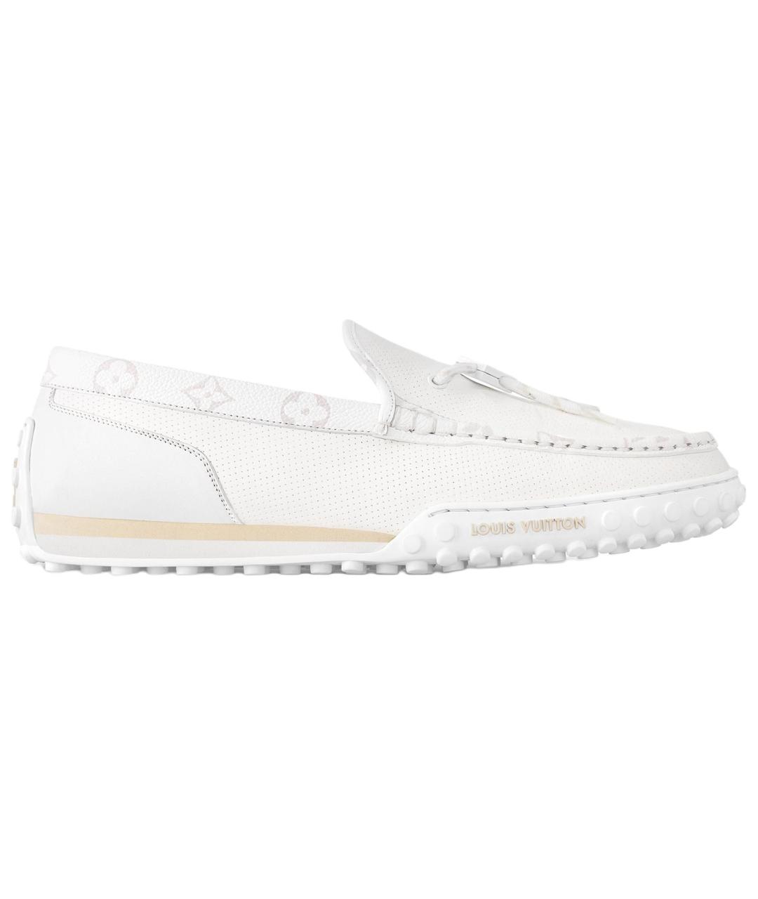 LOUIS VUITTON Белые лоферы, фото 1