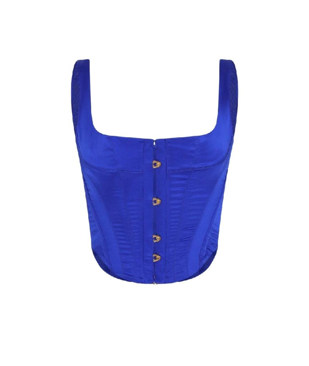 AGENT PROVOCATEUR Синий полиамидовый корсет, фото 6