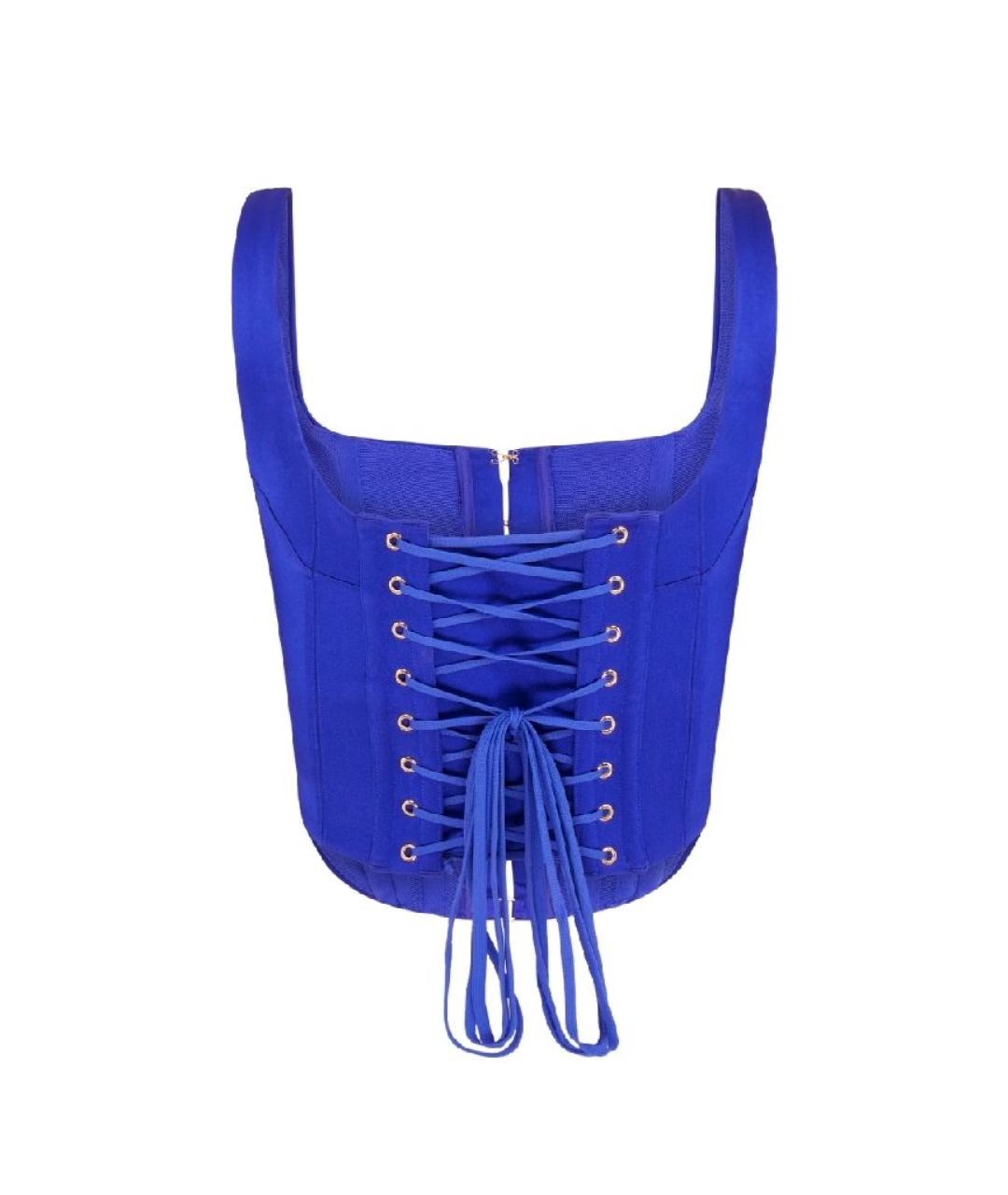 AGENT PROVOCATEUR Синий полиамидовый корсет, фото 2