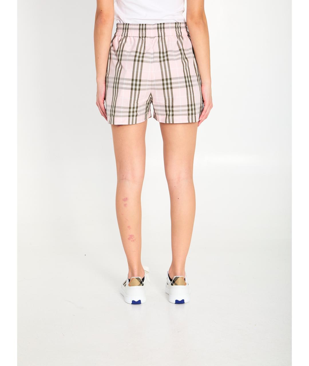 BURBERRY Мульти хлопковые шорты, фото 5