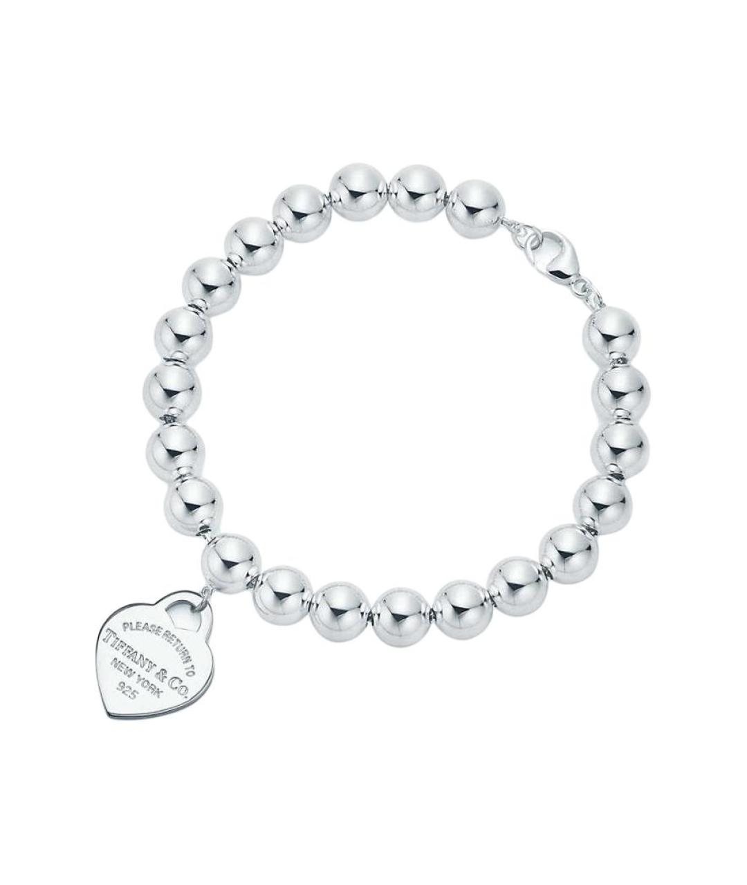 TIFFANY&CO Серебрянный серебряный браслет, фото 4