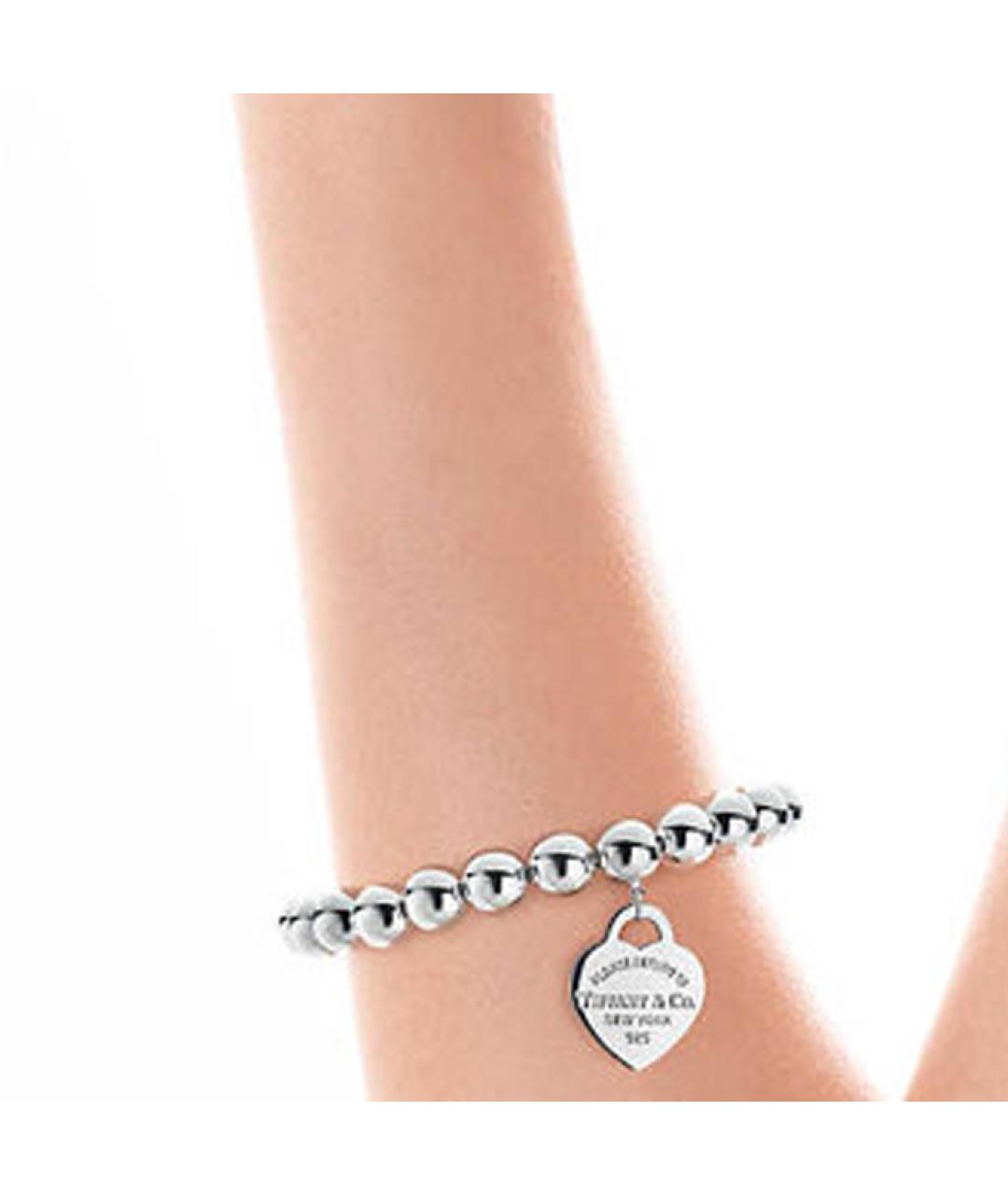 TIFFANY&CO Серебрянный серебряный браслет, фото 3