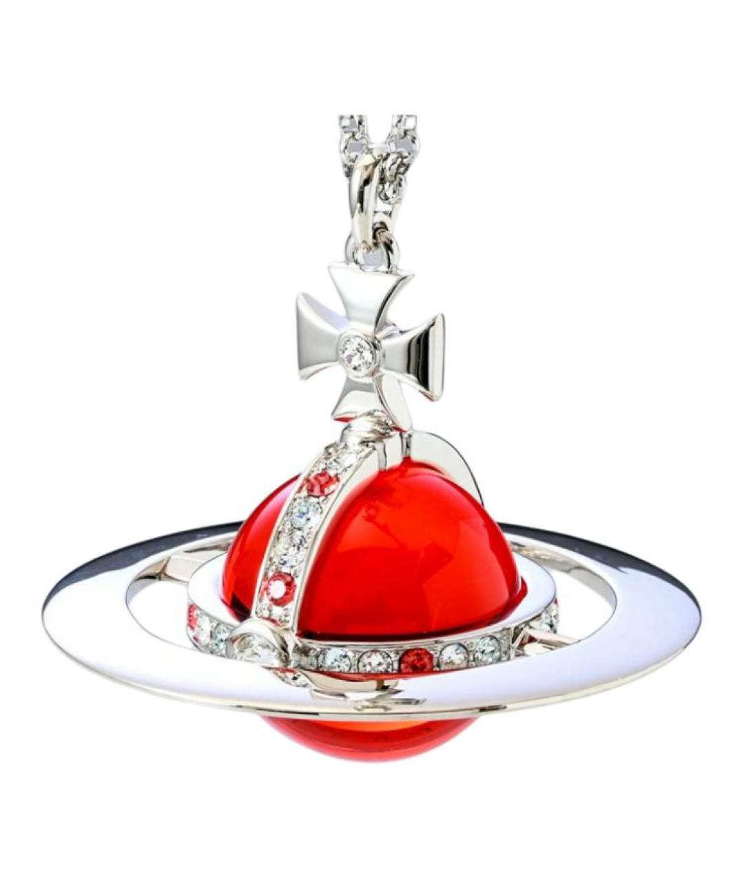 VIVIENNE WESTWOOD Красная латунная подвеска, фото 2