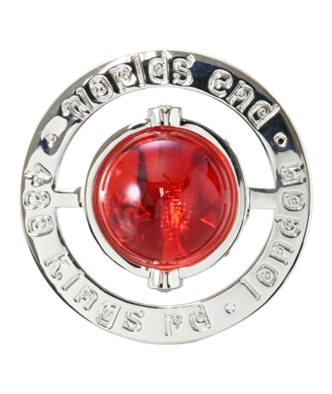 VIVIENNE WESTWOOD Красная латунная подвеска, фото 3