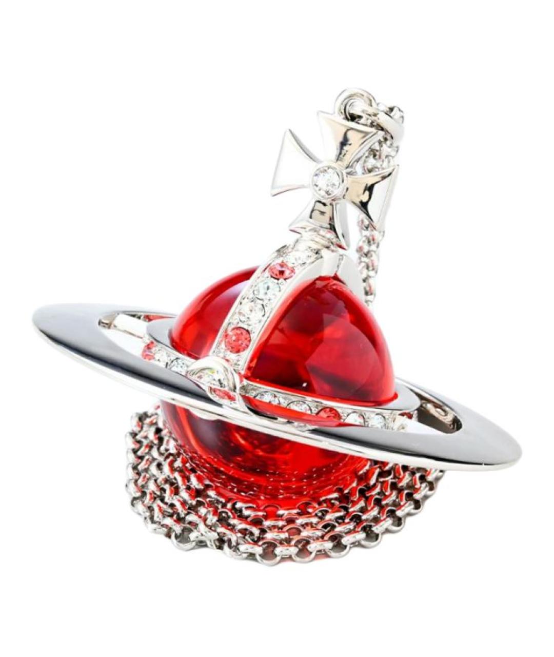 VIVIENNE WESTWOOD Красная латунная подвеска, фото 1