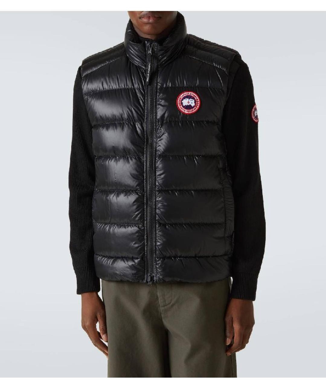 CANADA GOOSE Черный жилет, фото 5