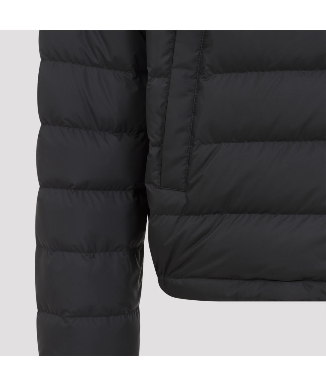 MONCLER Черная полиэстеровая куртка, фото 3