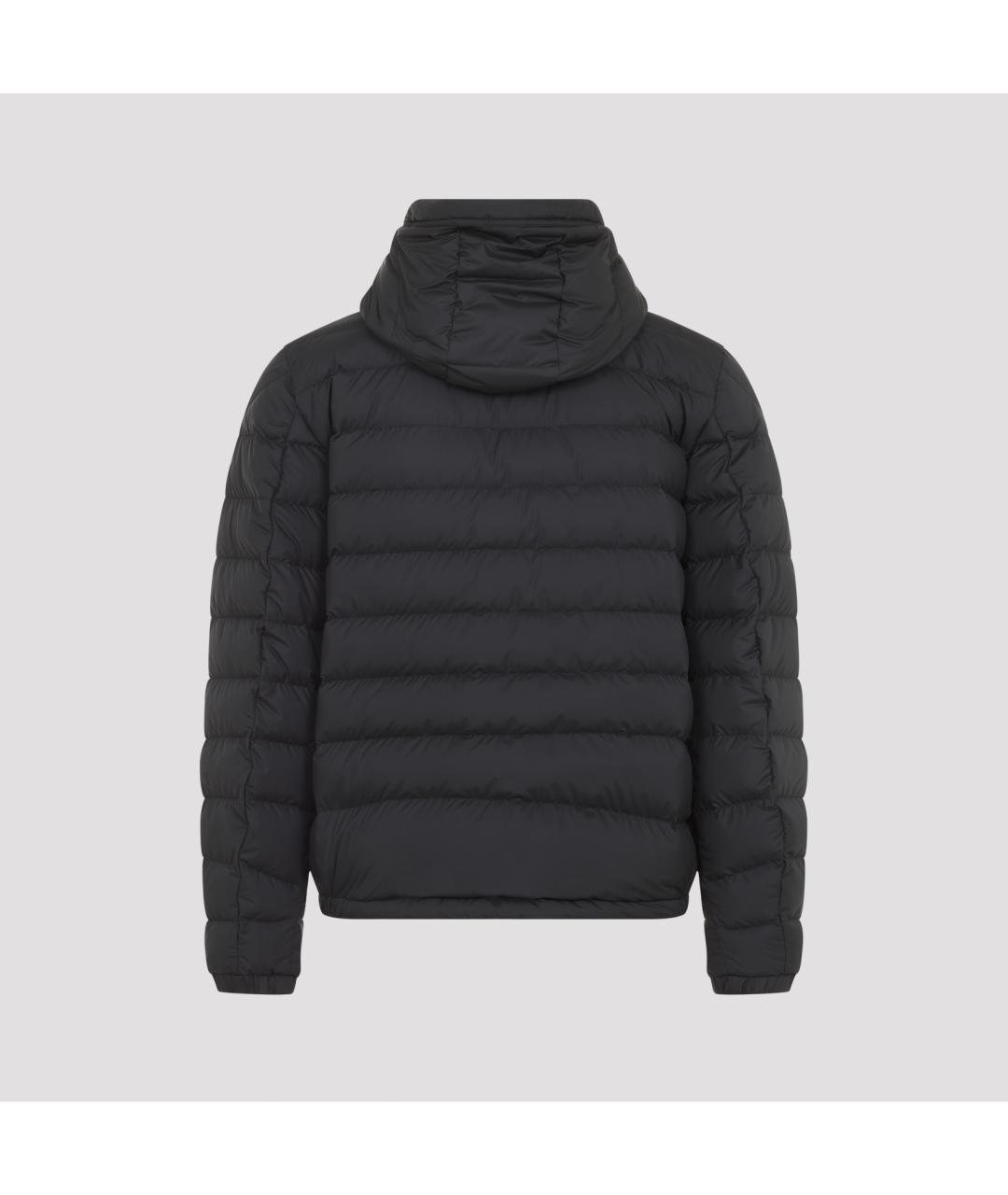 MONCLER Черная полиэстеровая куртка, фото 2
