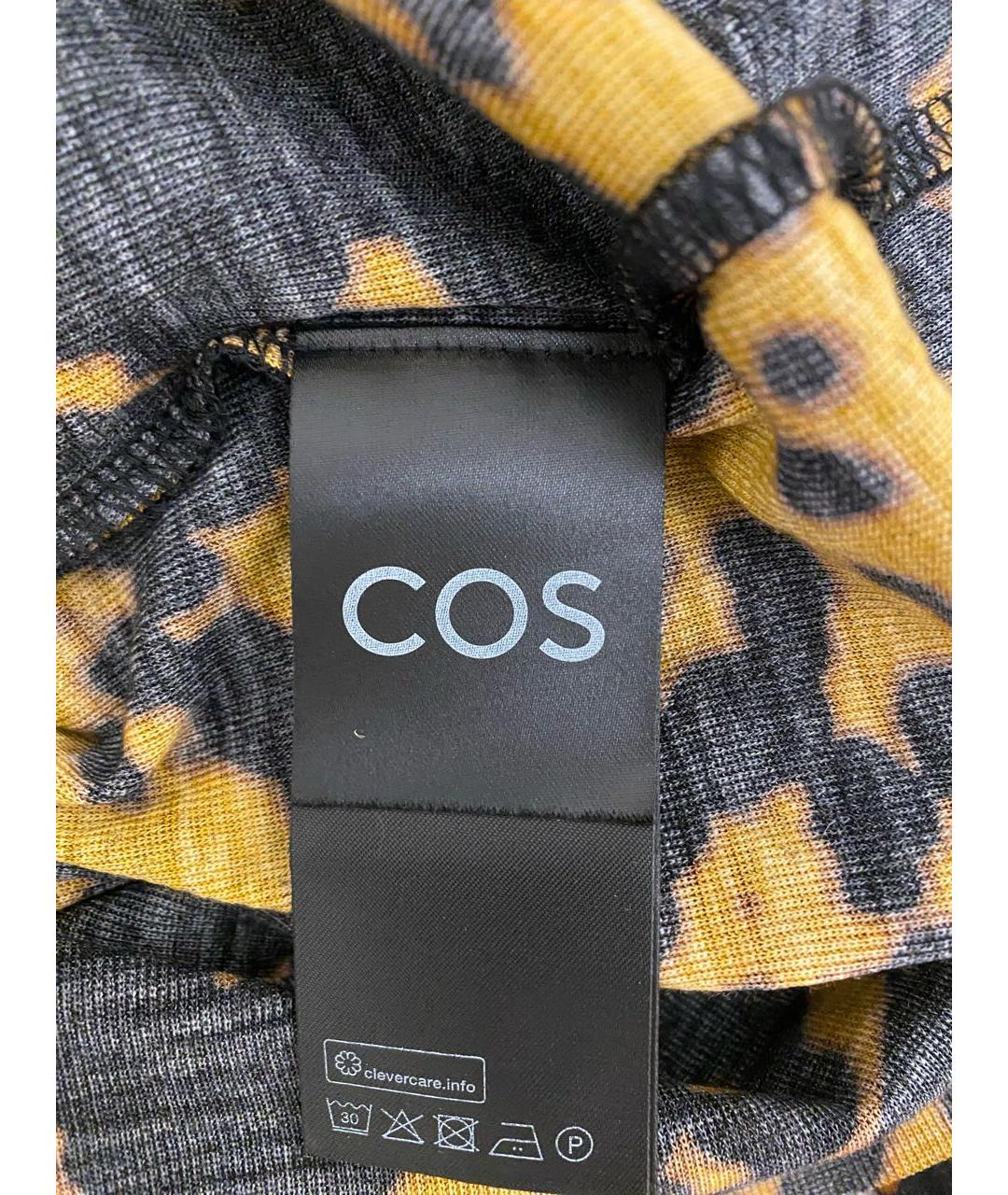 COS Черная шерстяная водолазка, фото 6