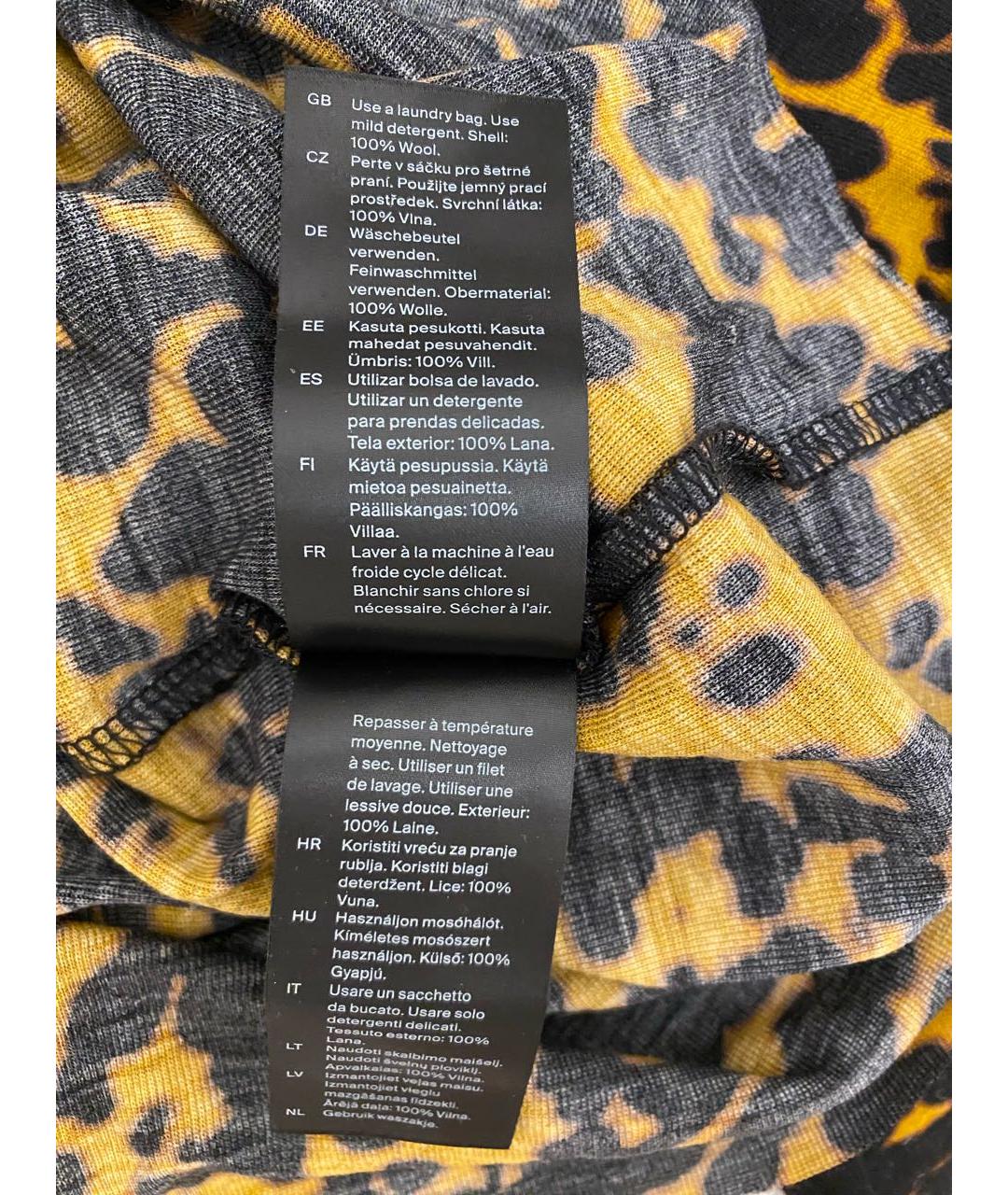 COS Черная шерстяная водолазка, фото 7