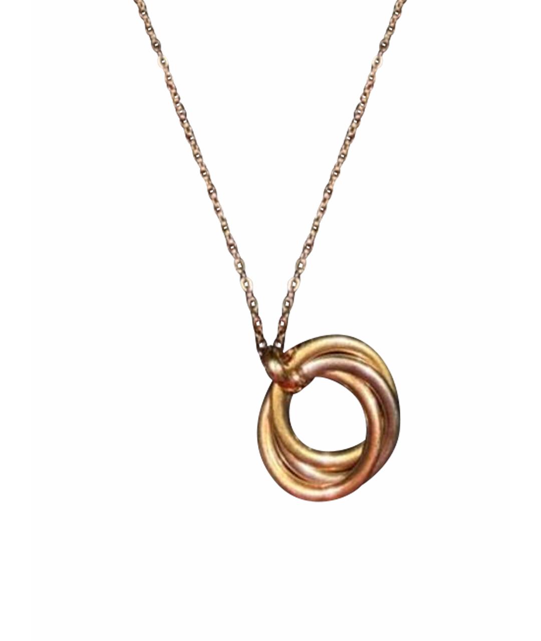 CARTIER Золотое колье из желтого золота, фото 1