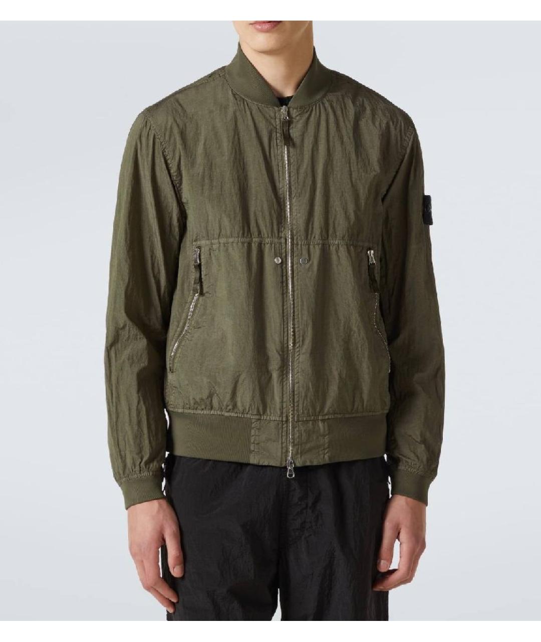 STONE ISLAND Хаки куртка, фото 2