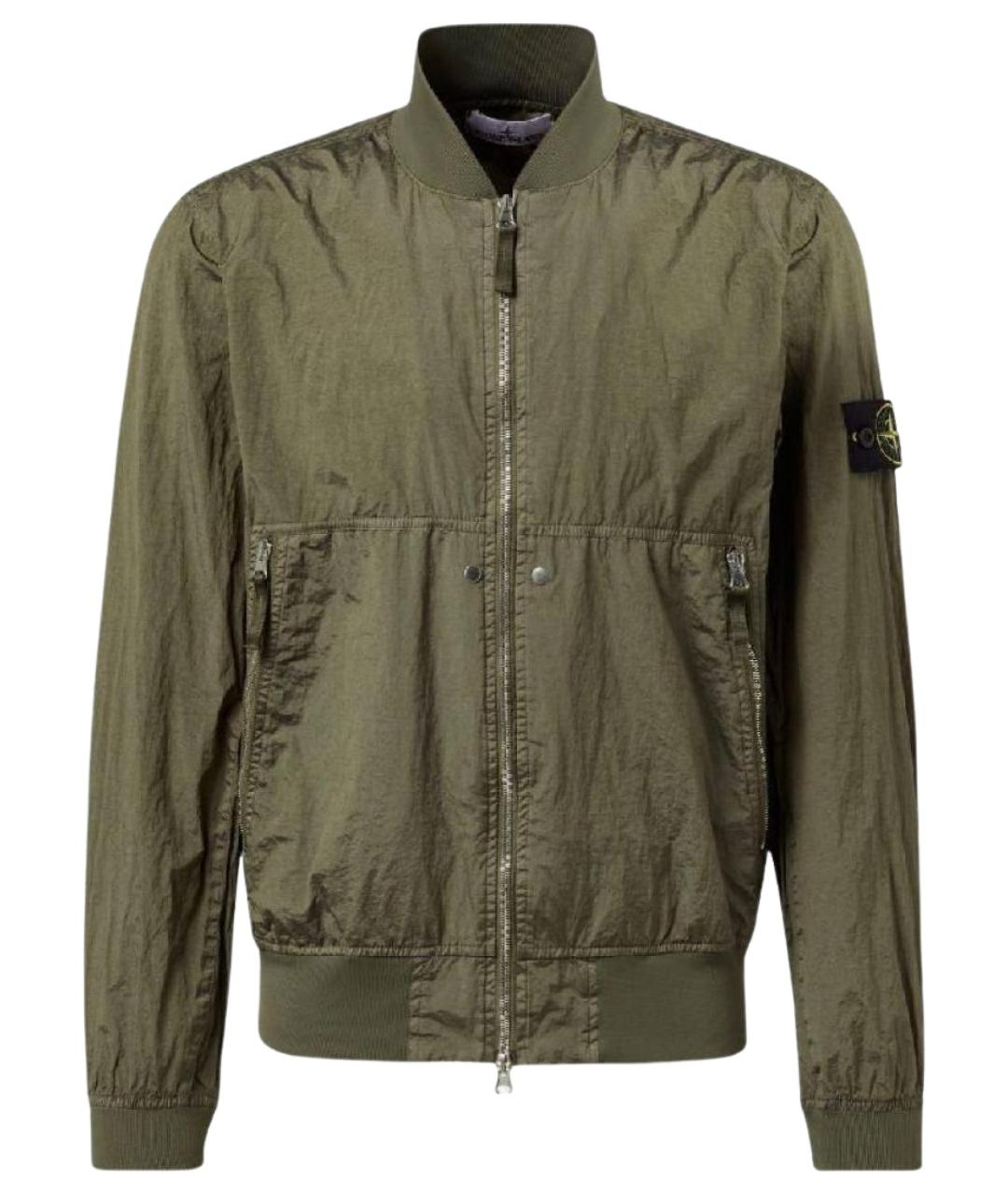 STONE ISLAND Хаки куртка, фото 1