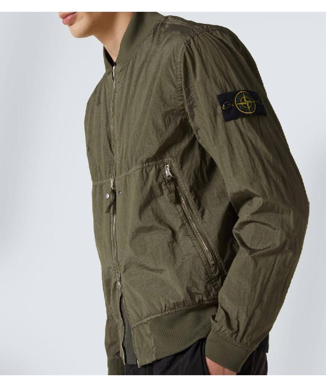 STONE ISLAND Хаки куртка, фото 3